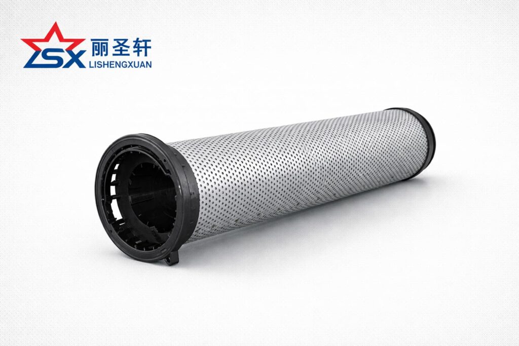 Long hydraulic return filter element upright catalog image