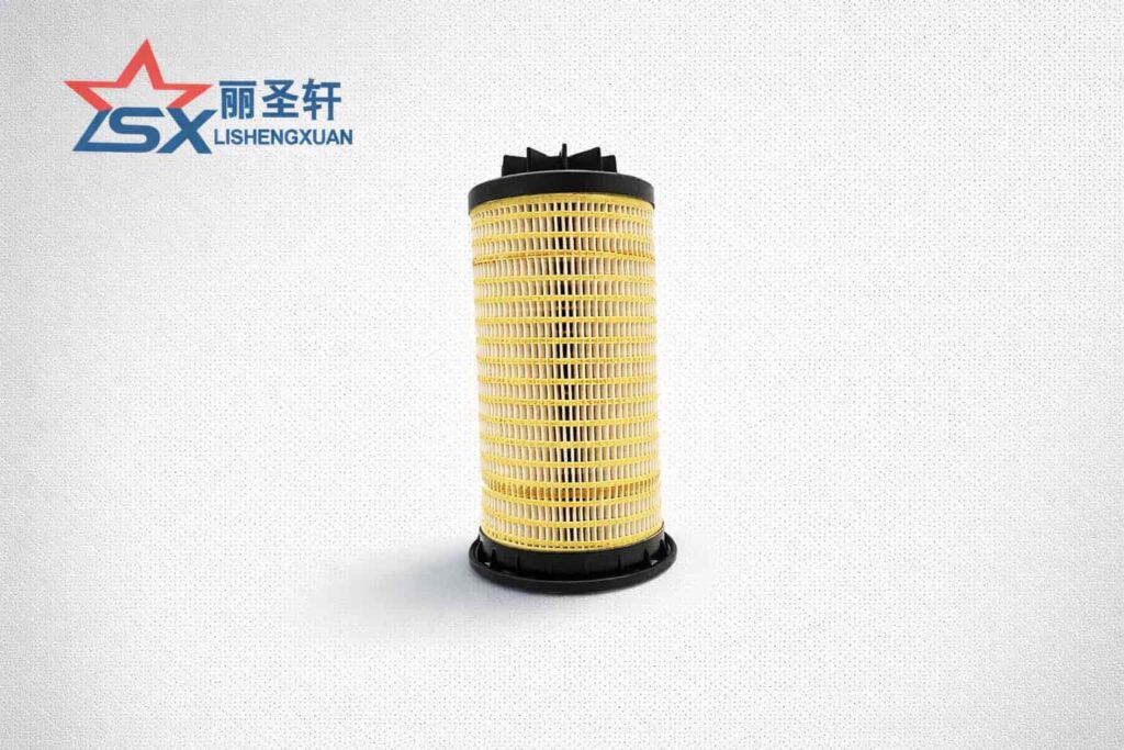 Diesel Fuel Filter Cartridge with Plastic End Caps for Industrial Applications