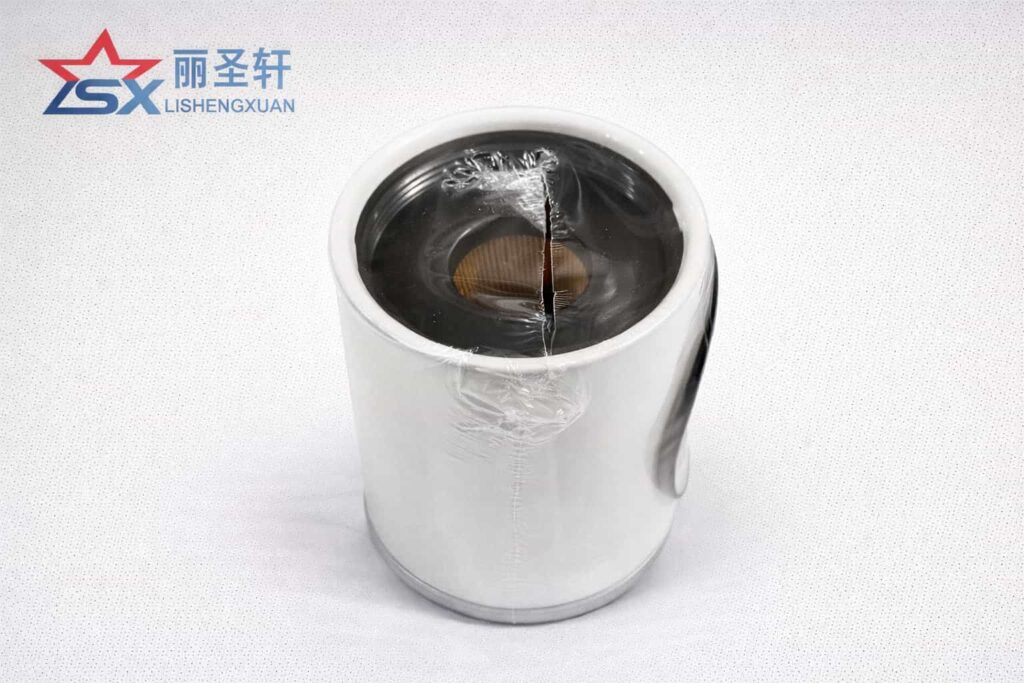 Fuel water separator assembly with transparent collection bowl
