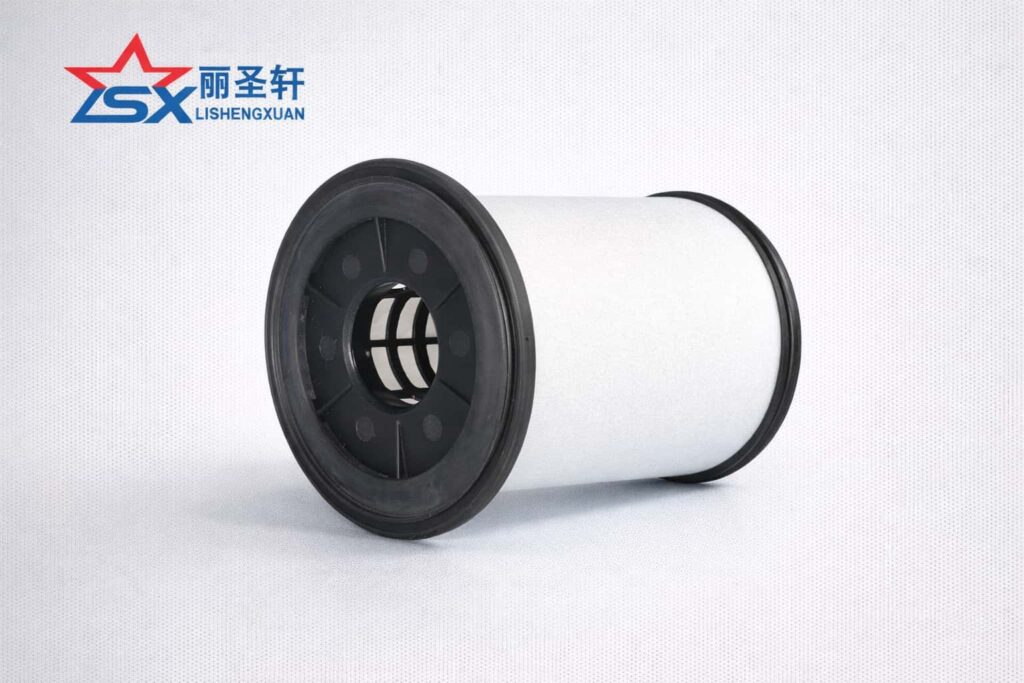 Horizontal Cylindrical Air Filter Element with Open End