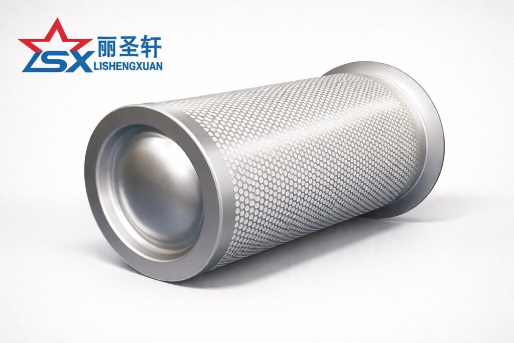 LSX upright perforated cylindrical air filter catalog image