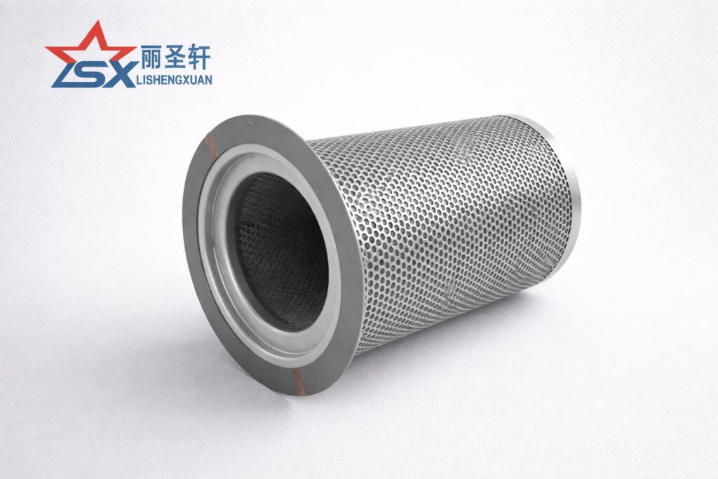 Perforated Metal Air Oil Separator Filter Element Catalog Image
