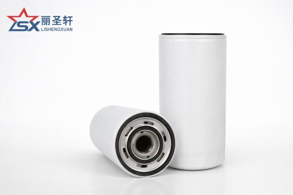Spin-On Oil Filter LF3594 for Iveco, Astra and Generac Applications catalog image with two filters and LSX logo
