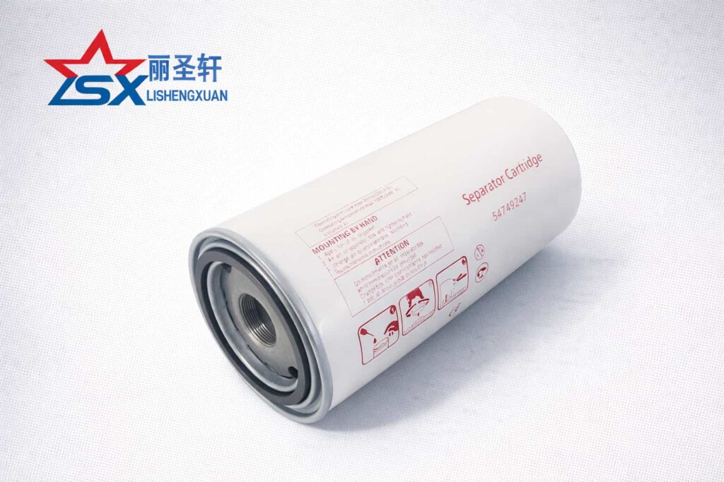 Spin-on oil separator cartridge angled product image